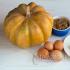 かぼちゃのプリンを作るためのステップバイステップのレシピ（写真付き） かぼちゃのプリン、りんご、にんじん、卵なし
